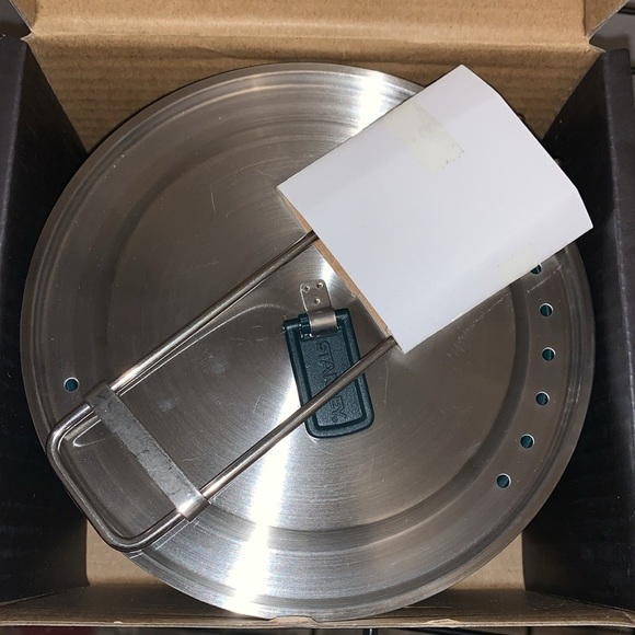 BNWOT 2 Bowl Camping Cook Set by Stanley Stainless Steel - Picture 2 of 9